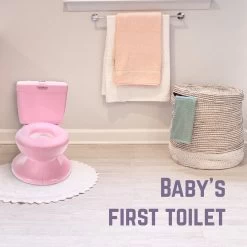 Casteleyn - Toilet Trainer - WC Potje - Plaspotje - Kinder Toilet - Met Geluid - Tot 21KG - Roze -Babyartikelen Winkel 1200x1200 1543