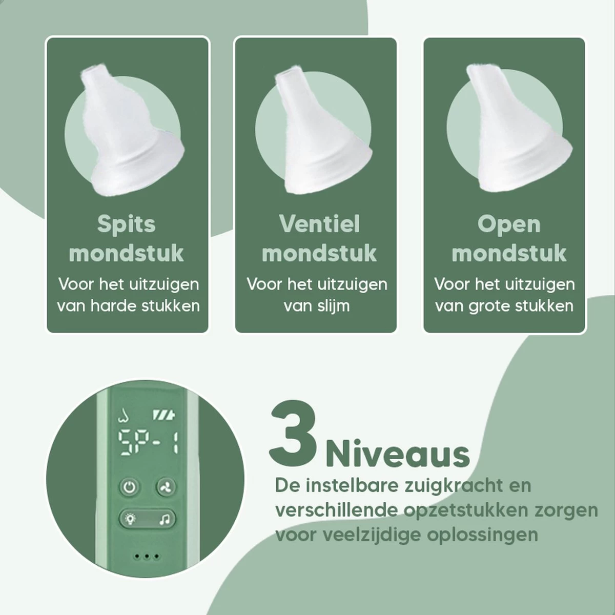 Hunnybunny® Elektrische Neusreiniger Voor Baby’s Met Muziek En Licht – Neuspeer - Aspirator - Neuszuiger - USB-compatibel 6 Hunnybunny® Elektrische Neusreiniger Voor Baby’s Met Muziek En Licht – Neuspeer - Aspirator - Neuszuiger - USB-compatibel - Afbeelding 6