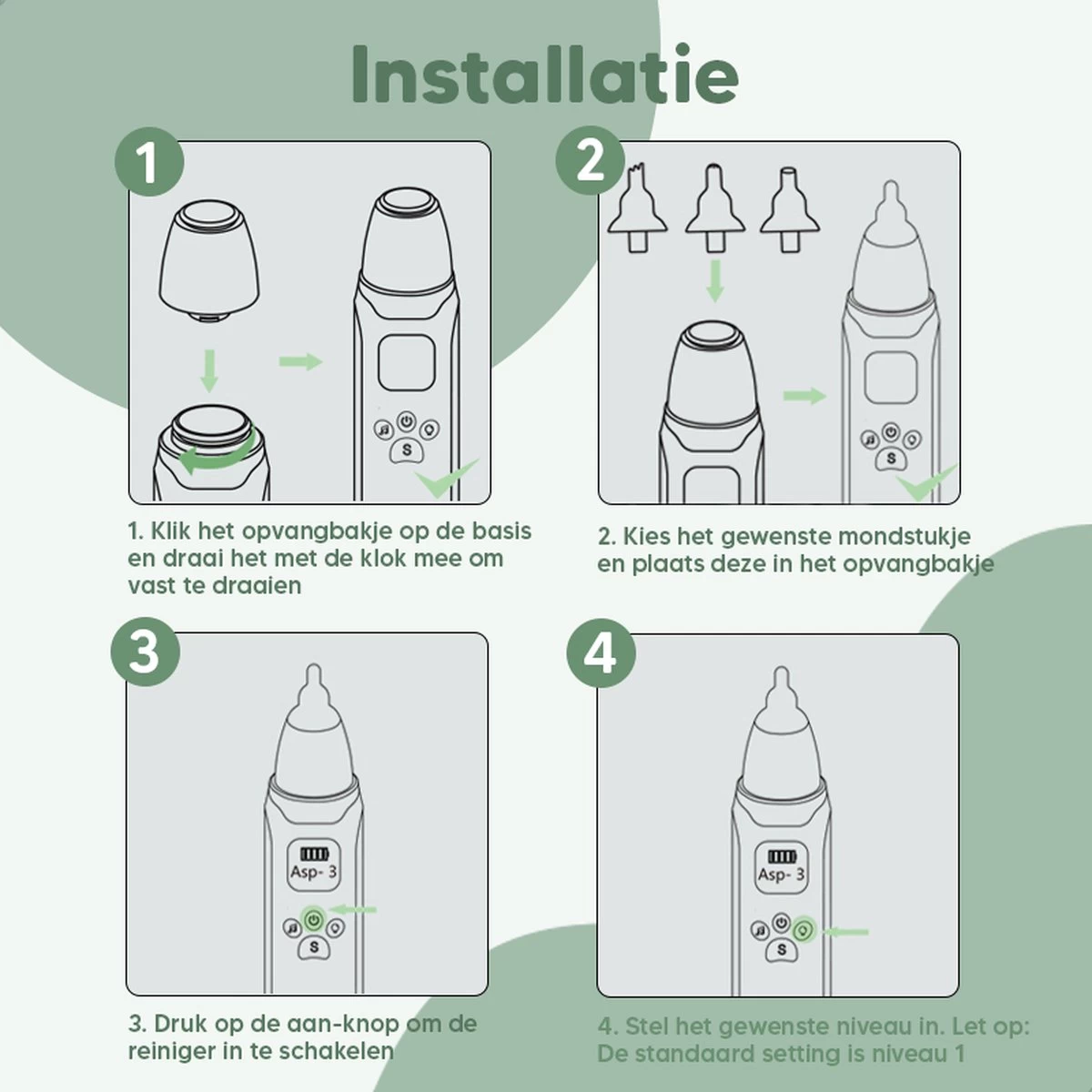 Hunnybunny® Elektrische Neusreiniger Voor Baby’s Met Muziek En Licht – Neuspeer - Aspirator - Neuszuiger - USB-compatibel 9 Hunnybunny® Elektrische Neusreiniger Voor Baby’s Met Muziek En Licht – Neuspeer - Aspirator - Neuszuiger - USB-compatibel - Afbeelding 9