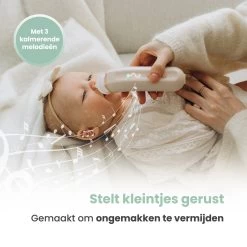 Babily® - Elektrische Neusreiniger Voor Baby's - 0 T/m 6 Jaar - Neuszuiger - Neuspeer - Snoetenpoetser - Toetenveger - Aspirator - Incl. 5 Zuigkrachtstanden En 3 Kalmerende Melodieën -Babyartikelen Winkel 1200x1200 1676
