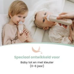 Babily® - Elektrische Neusreiniger Voor Baby's - 0 T/m 6 Jaar - Neuszuiger - Neuspeer - Snoetenpoetser - Toetenveger - Aspirator - Incl. 5 Zuigkrachtstanden En 3 Kalmerende Melodieën -Babyartikelen Winkel 1200x1200 1677