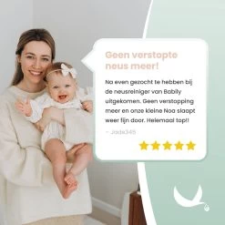 Babily® - Elektrische Neusreiniger Voor Baby's - 0 T/m 6 Jaar - Neuszuiger - Neuspeer - Snoetenpoetser - Toetenveger - Aspirator - Incl. 5 Zuigkrachtstanden En 3 Kalmerende Melodieën -Babyartikelen Winkel 1200x1200 1682