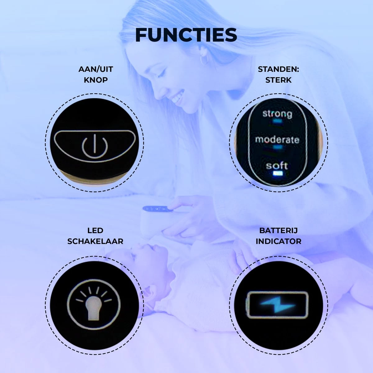 Young Star Baby - Elektrische Neusreiniger Baby - Neuszuiger Met USB - Neuspeer - Neusdouche - Snotverwijderaar 3 Young Star Baby - Elektrische Neusreiniger Baby - Neuszuiger Met USB - Neuspeer - Neusdouche - Snotverwijderaar - Afbeelding 3