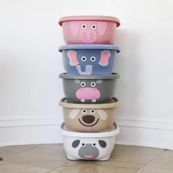 Prince Lionheart Tubimal® Met Hangmat | Baby & Peuter Badje | Opbergruimte Met Deksel | Stapelbaar | Herbruikbaar - Blauw / Olifant -Babyartikelen Winkel 1200x1200 1694