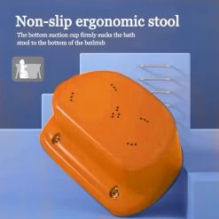 K IKIDO Babybadje - Bad Baby - Opvouwbare Babybadje - Babybadkuip - Met Steunkussen & Badkruk - Opvouwbaar Bad Kinderen - Bath Bucket - Oranje -Babyartikelen Winkel 1200x1200 1705