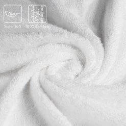 Navaris Badcape Met Capuchon Voor Baby - Set Met Badcape En Washandje - 100% Bamboe - Voor Baby's Van 0-12 Maanden - Oeko-tex Gecertificeerd - Schaap -Babyartikelen Winkel 1200x1200 1827