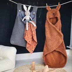 Jollein Hydrofiel Multidoek Spot 115x115cm - Caramel - 2 Stuks -Babyartikelen Winkel 1200x1200 1860