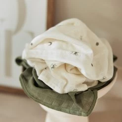 Jollein Hydrofiele Doek Small 70x70cm Stargaze - Leaf Green - 3 Stuks -Babyartikelen Winkel 1200x1200 1889