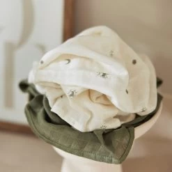 Jollein Hydrofiele Doek Small 70x70cm Stargaze - Leaf Green - 3 Stuks -Babyartikelen Winkel 1200x1200 1891