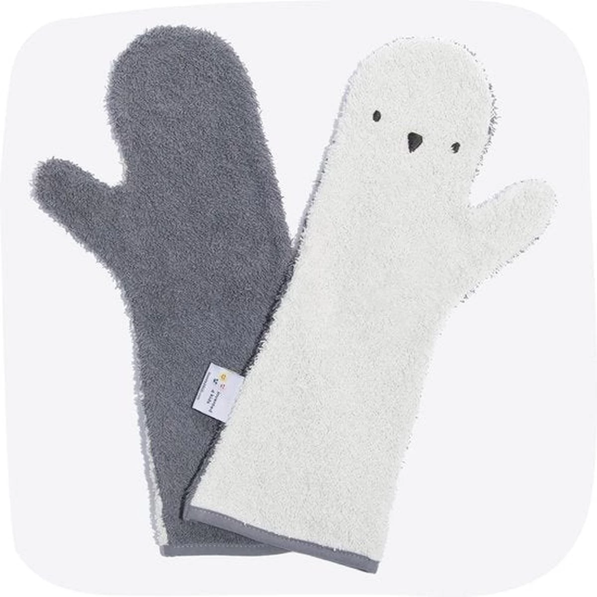 Invented 4 Kids - Douche Washandje - Washandjes - Roze Bever 6 Invented 4 Kids - Douche Washandje - Washandjes - Roze Bever - Afbeelding 6