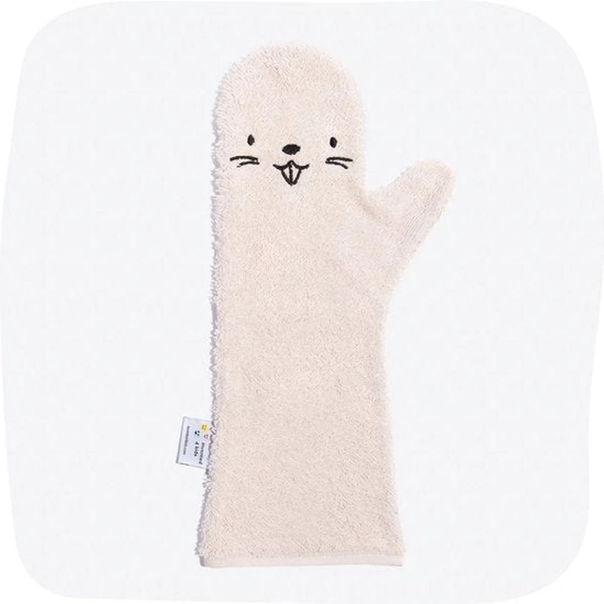 Invented 4 Kids - Douche Washandje - Washandjes - Roze Bever 9 Invented 4 Kids - Douche Washandje - Washandjes - Roze Bever - Afbeelding 9