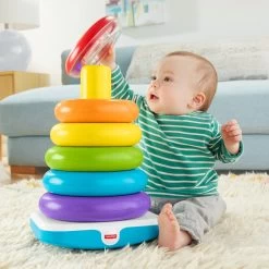 Fisher Price Fisher-Price Stapelringen - Grote Kleurenringpiramide -Babyartikelen Winkel 1200x1200 24