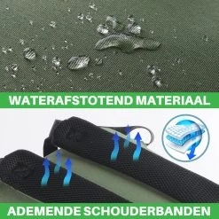 Brisby Slijtvaste Luiertas – Verzorgingstas – Met Buggymontage - Groen -Babyartikelen Winkel 1200x1200 250