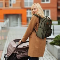 Brisby Slijtvaste Luiertas – Verzorgingstas – Met Buggymontage - Groen -Babyartikelen Winkel 1200x1200 255