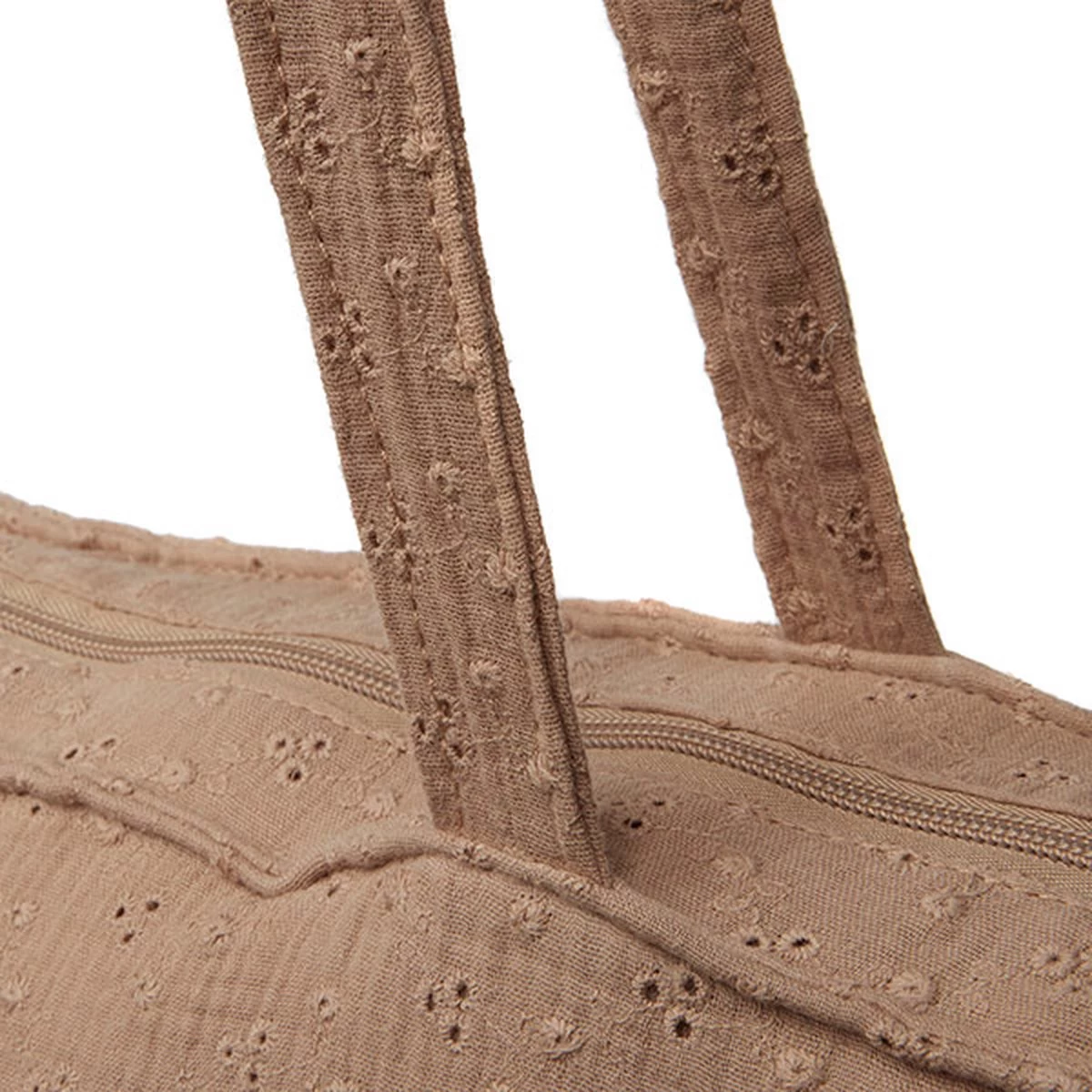 Jollein Shopper Embroidery - Biscuit 13 Jollein Shopper Embroidery - Biscuit - Afbeelding 13