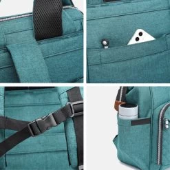 Miss Lulu Luiertas Rugzak - Inclusief Buggy En Kinderwagen Haken - Groen (E6705 GN) 16 Miss Lulu Luiertas Rugzak - Inclusief Buggy En Kinderwagen Haken - Groen (E6705 GN) -Babyartikelen Winkel 1200x1200 340