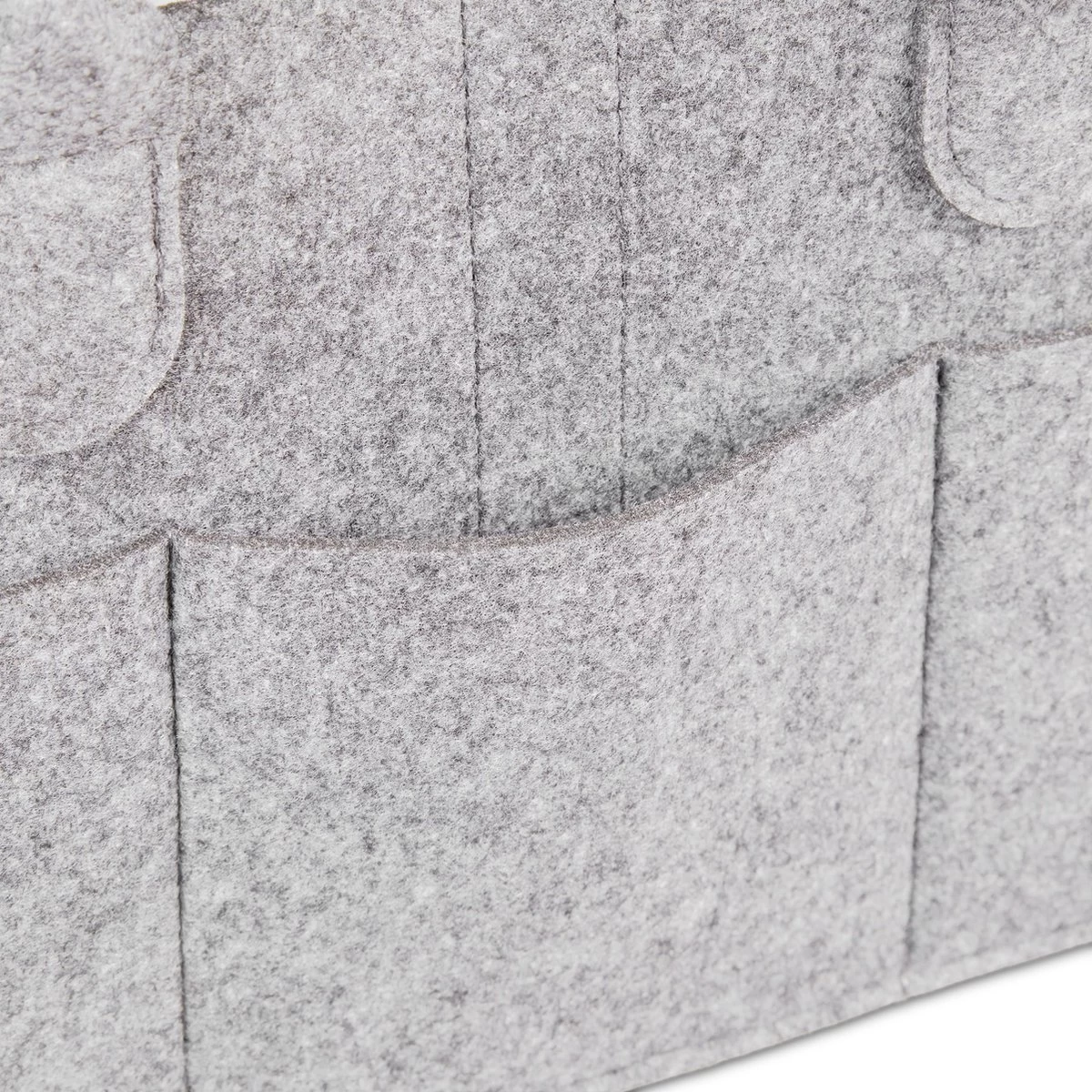 Relaxdays Luiertas Baby - Verzorgingstas Vilt - Organizer Luiers - Uitneembare Schotjes - Lichtgrijs 10 Relaxdays Luiertas Baby - Verzorgingstas Vilt - Organizer Luiers - Uitneembare Schotjes - Lichtgrijs - Afbeelding 10