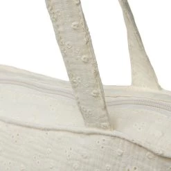 Jollein Shopper Embroidery - Ivory -Babyartikelen Winkel 1200x1200 363
