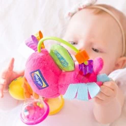 Playgro Clip Clop Rammelaar - Roze - Activiteitenspeeltje - Kraamkado -Babyartikelen Winkel 1200x1200 39