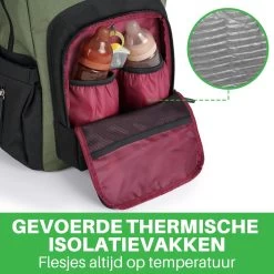 Brisby Slijtvaste Luiertas – Verzorgingstas - Two Tone Groen En Zwart - Inclusief Verschoonmatje - Isoleervakken - Met Geïntegreerde Kinderwagen Haken 21 Brisby Slijtvaste Luiertas – Verzorgingstas - Two Tone Groen En Zwart - Inclusief Verschoonmatje - Isoleervakken - Met Geïntegreerde Kinderwagen Haken -Babyartikelen Winkel 1200x1200 398
