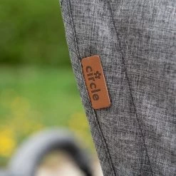 ABC Design Duo Kinderwagen Twin Circle Line - Inclusief Regenhoes - Woven Graphite -Babyartikelen Winkel 1200x1200 480