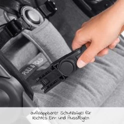 Hauck UpTown Buggy - Met één Hand Opvouwbaar - Grijs -Babyartikelen Winkel 1200x1200 500