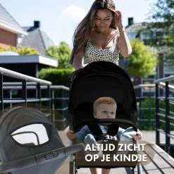 Deryan Rolo Luxe Lichtgewicht Buggy - Zwart -Babyartikelen Winkel 1200x1200 539