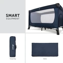 Hauck Dream N Play Plus Campingbedje - Navy 21 Hauck Dream N Play Plus Campingbedje - Navy -Babyartikelen Winkel 1200x1200 578