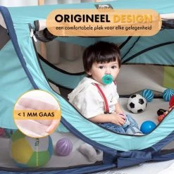 Deryan Peuter Luxe Campingbedje – Inclusief Zelfopblaasbare Matras - Ocean -Babyartikelen Winkel 1200x1200 629