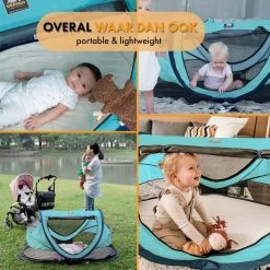 Deryan Peuter Luxe Campingbedje – Inclusief Zelfopblaasbare Matras - Ocean -Babyartikelen Winkel 1200x1200 630