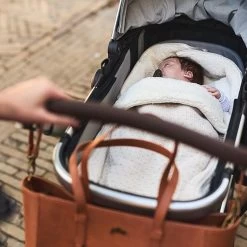 Jollein Voetenzak Voor Autostoel & Kinderwagen - Spring Knit - Ivory -Babyartikelen Winkel 1200x1200 637