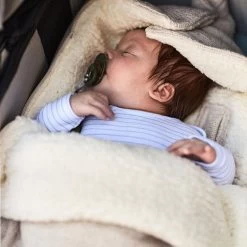 Jollein Voetenzak Voor Autostoel & Kinderwagen - Bliss Knit - Nougat -Babyartikelen Winkel 1200x1200 654