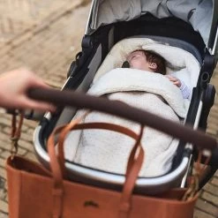 Jollein Voetenzak Voor Autostoel & Kinderwagen - Bliss Knit - Nougat -Babyartikelen Winkel 1200x1200 655