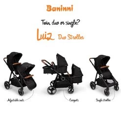 Baninni Duo Kinderwagen Luiz Grijs -Babyartikelen Winkel 1200x1200 678