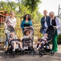 Hamilton By Yoop X1 Plus Kinderwagen - Buggy Met Monteerbare Wieg - Premium Stroller Met One Hand Folding Technologie - Nieuw, Hoger, Uitgebreider 2023 Model - Zwart - Licht, Verstelbaar, Wendbaar En Geschikt Van 0 Maanden Tot 4 Jaar -Babyartikelen Winkel 1200x1200 726