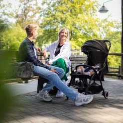 Hamilton By Yoop X1 Plus Kinderwagen - Buggy Met Monteerbare Wieg - Premium Stroller Met One Hand Folding Technologie - Nieuw, Hoger, Uitgebreider 2023 Model - Zwart - Licht, Verstelbaar, Wendbaar En Geschikt Van 0 Maanden Tot 4 Jaar -Babyartikelen Winkel 1200x1200 727