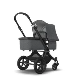 Bugaboo Cameleon 3 Plus Kinderwagen Met Stoel En Wieg - Zwart / Gemȇleerd Grijs -Babyartikelen Winkel 1200x1200 730