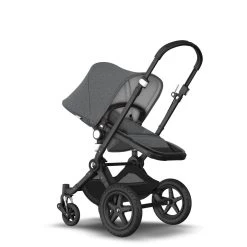 Bugaboo Cameleon 3 Plus Kinderwagen Met Stoel En Wieg - Zwart / Gemȇleerd Grijs -Babyartikelen Winkel 1200x1200 731