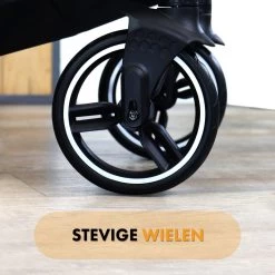 Deryan Evy Kinderwagen - Duo Kinderwagen - Uitbreidbaar - Inclusief Reiswieg - Creme -Babyartikelen Winkel 1200x1200 740