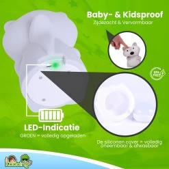 Kadoing Vos Nachtlamp (Groot) - Met TAP-ON & Afstandsbediening - Oplaadbaar - LED Lamp - Gender Reveal - Babyshower - Kraamcadeau - Verjaardag Baby - Babykamer - Bedlamp Kinderen - Kinderkamer - Kinderspeelgoed - SpeelgoedCadeau - Premium Kinderlamp -Babyartikelen Winkel 1200x1200 809