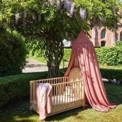 Jollein Baby Klamboe Vintage 245cm - Rosewood -Babyartikelen Winkel 1200x1200 849