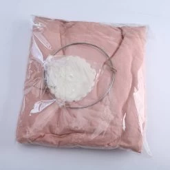 IL BAMBINI - Katoenen Klamboe Voor Babykamer - Hemeltje Voor Babybedje -Decoratie Kinderkamer - Roze -Babyartikelen Winkel 1200x1200 852