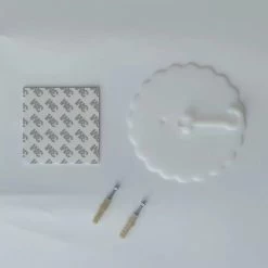 By Baboo Klamboe Baby 245cm - Wit - Katoen - Pompons -Babyartikelen Winkel 1200x1200 862