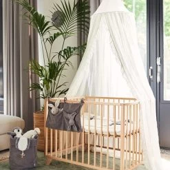 Jollein Baby Klamboe Vintage Ruffle 245cm - Ivory -Babyartikelen Winkel 1200x1200 868