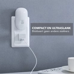Wonix® - Nachtlampje Stopcontact - Kinderen & Volwassenen - Met Bewegingssensor - Met Dag En Nacht Sensor - 3 Lichtmodes - Automatisch AAN / UIT - Helderheid Instelbaar - Plug And Play - Voor Slaapkamer, Babykamer, Gang, Trap - Warmwit - 2 Stuks -Babyartikelen Winkel 1200x1200 896