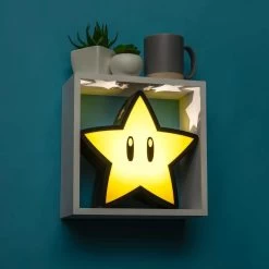 Paladone Super Mario: Super Star - Nachtlamp -Babyartikelen Winkel 1200x1200 908