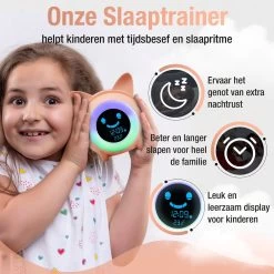 Kinderwekker – Slaaptrainer Kinderen – Slaapwekker Kinderen - Roze -Babyartikelen Winkel 1200x1200 924