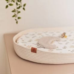 Jollein Hoeslaken Wieg Jersey 40/50x80/90cm Wild Flowers -Babyartikelen Winkel 1200x1200 986