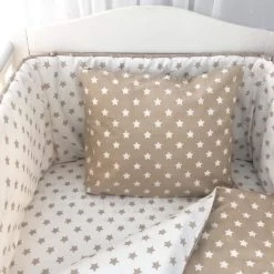 Bedomrander Hollywood Beige - Bedbumper -Babyartikelen Winkel 1200x1200 994