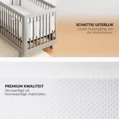 Buxibo - Baby Bed Omrander - Bedbumper - Hoofdbeschermer - Set Van 2 - 340x30cm & 160x30cm -Babyartikelen Winkel 1200x1200 997
